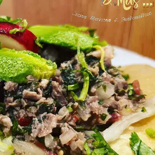 Tostada de salpicón
