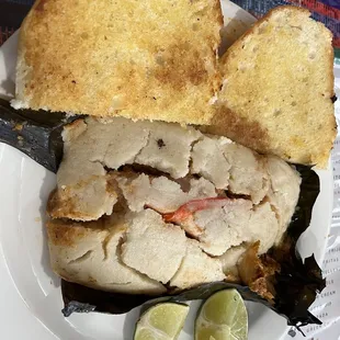 Chicken tamal