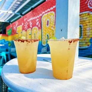 Spicy margaritas