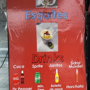 a menu for a mexican restaurant