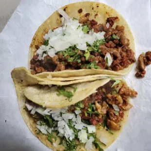 Tacos campechanos