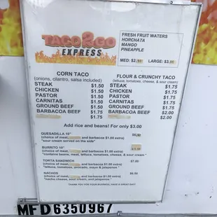 Tacos 2 Go Express