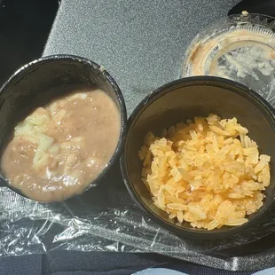 Rice and beans (so good)