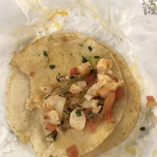 $4 for this shrimp taco
