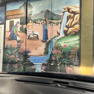 Outside mural