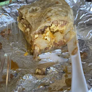 Breakfast burrito