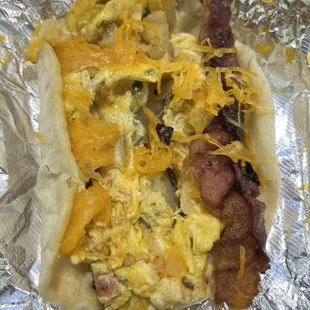 Breakfast taco!