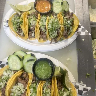 Pastor y asada y lengua