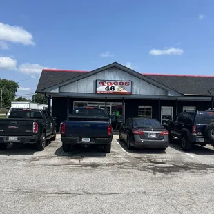 Exterior of the building