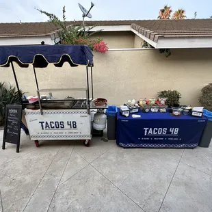 Authentic Mexican street food cooked onsite!