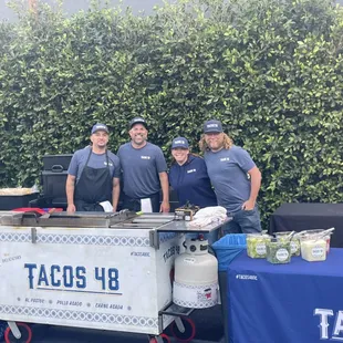 Large events or small, the Tacos 48 Team has you covered!