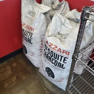 Charcoal, doubling as decor