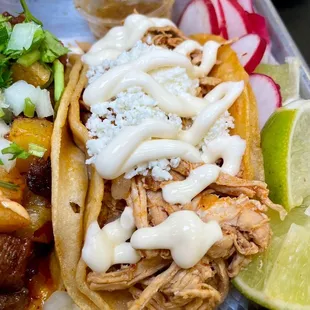Chicken Taco de Tinga (Chipotle Chicken)