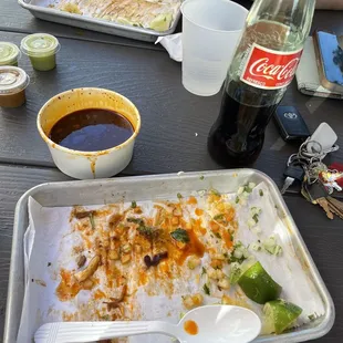 DEVOURED. This photo was taken 7 minutes after the first. We crushed these