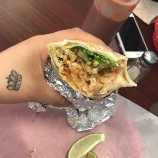 Shrimp Burrito