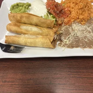 Flautas Plate