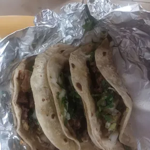 Tacos mixto. Amazing!