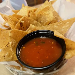 Complimentary  Chips and Salsa.
