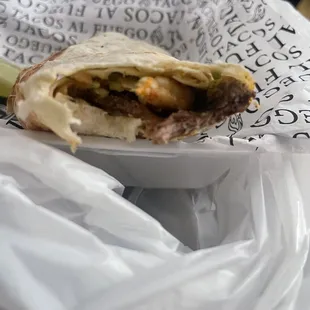 Mar Y Tierra Burrito