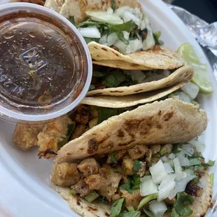 Chicken &amp; Pork tacos - bland
