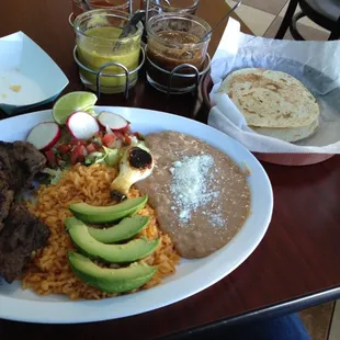 Carne Asada Plate
