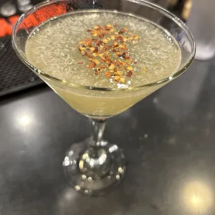 Smoke show mezcal drink