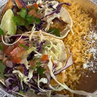 Fish Taco Plate