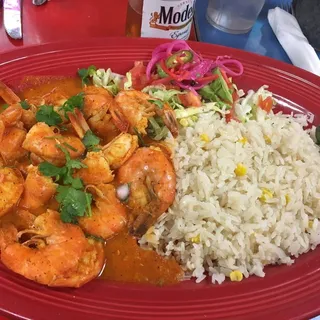Camarones a La Diabla