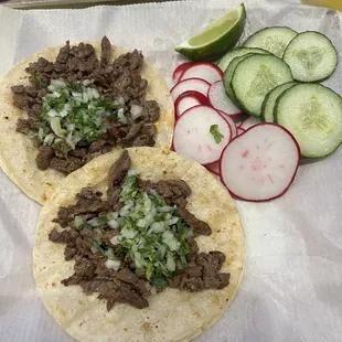 Steak tacos