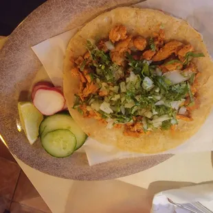Chicken taco