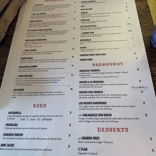 Menu June 2023