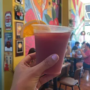 Small sangria margarita