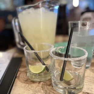 Piña colada margarita pitcher