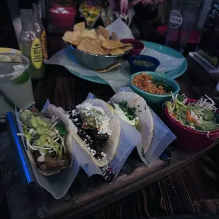 The Taco Platter choose 3