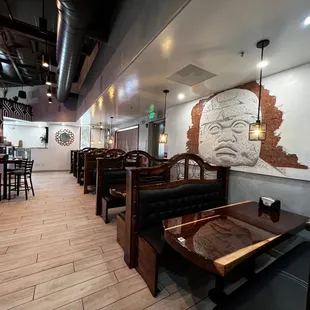More seating