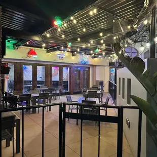 Outside patio