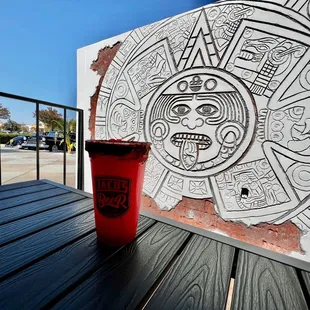 Agua Fresca with a Tequila shot!