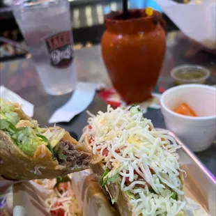 Crispy taco special.