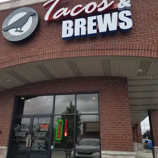 exterior looking from the east end