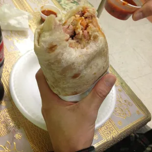 Monster burritos!