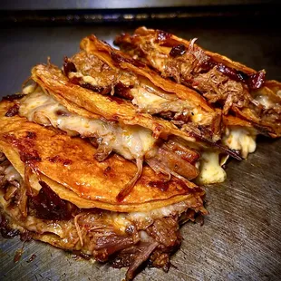 Birria quesadillas