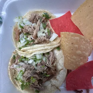 Order of Two Tacos Combo