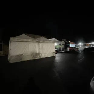 Outside front entrance