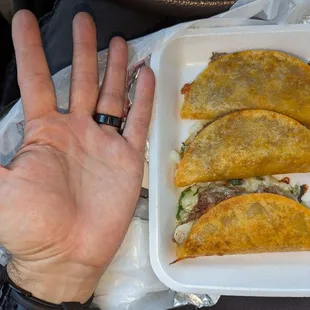 Queso Birria Taco combo