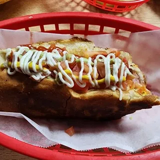 Regular Sonoran hotdog