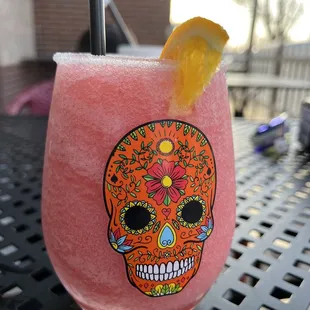 Frozen strawberry margarita