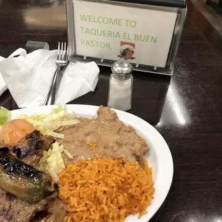 Carne Asada Plate
