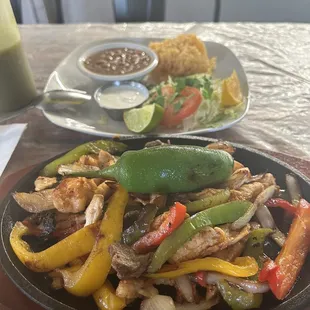 I'm so i came back to try their fajitas mixtas! Serving size i more than generous