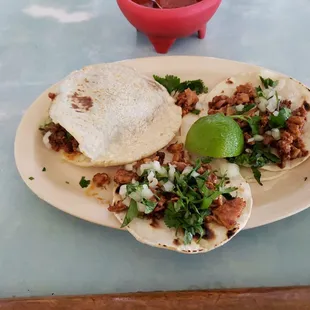 a plate of food