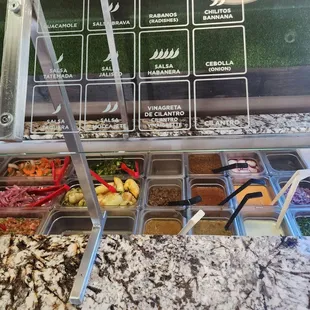 Salsa bar